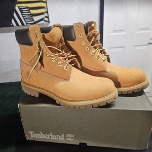 Timberland Men's Tan Leather Boots